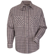 SLD6 Plaid Uniform Shirt - EXCEL FR® ComforTouch® - 6.5 oz.