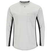 MPS8 Long Sleeve FR Two-Tone Base Layer with Concealed Chest Pocket - EXCEL FR¨